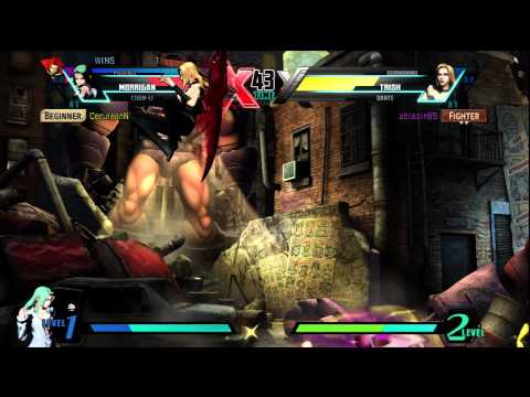 Ultimate Marvel vs Capcom 3 (PS3) -- Non-Ranked Matches 98 - Traps and Area Attacks