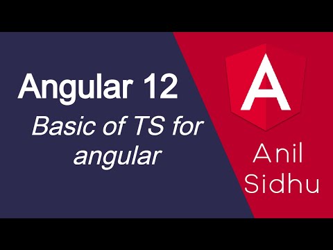 Angular 12 tutorial 31 Basic typescript for angular