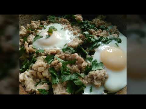 Очередная вкусняшка из фарша и яиц