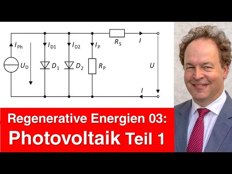 Regenerative Energien 03 - Photovoltaik Grundlagen (2021)