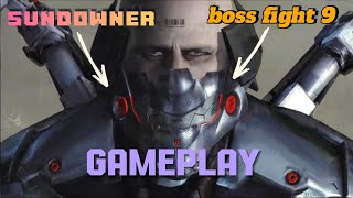 metal gear rising revengeance | sundowner boss fight