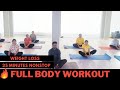 mat exersice full body workout video zumba fitness with unique beats vivek sir