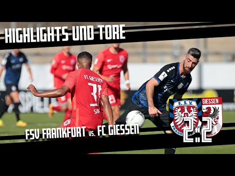 Highlights & Tore | FSV Frankfurt 2:2 FC Gießen  | 12.Spieltag RL-Südwest 2021/2022