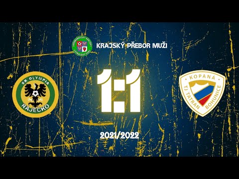Sestřih SK Olympia Ráječko - TJ Tatran Bohunice