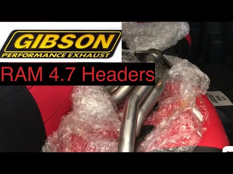 Gibson performance exhaust headers review (03 Ram 1500 4.7)