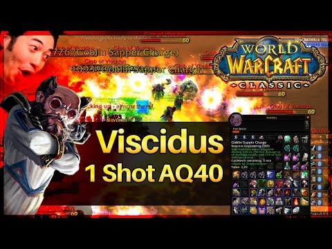 [WoW Classic] How to 1 Shot Viscidus in AQ40 in Vanilla WoW | Guild: Etecc