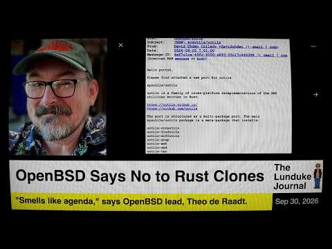 OpenBSD Says No to Rust Clones