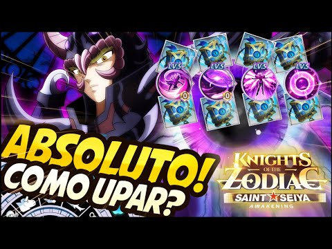 GAMEPLAY AVANÇADA DE RHADAMANTHYS DE WYVERN! Cosmos e Skill UP! Saint Seiya Awakening