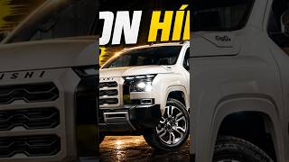 Nova Mitsubishi Triton híbrida manterá motor diesel e mira Hilux e Ranger #triton #mitsubishi