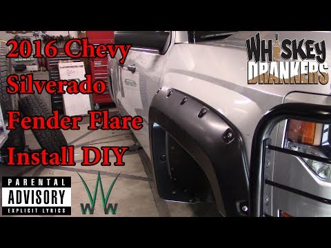 2016 Silverado Fender Flare Installation - DIY - WWW