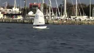 preview picture of video 'Optimist sailing, William SWE3817'