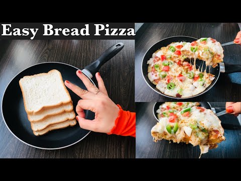 6 പീസ് Bread മതി 😋കുഴക്കണ്ട പരത്തണ്ട ✅| കിടിലൻ Pizza ഉണ്ടാക്കാം | Easy Pizza Recipe in malayalam