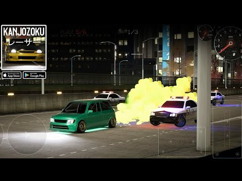 Kanjozokuレーサ Racing Car Games Gameplay (Android/iOS) - YouTube