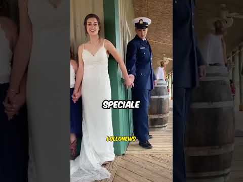 SOLDIER SURPRISES BRIDE ❤️#wedding#bride#surprise