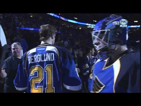 Last min of game, 3 stars April 27 2013 Chicago Blackhawks vs St. Louis Blues NHL Hockey