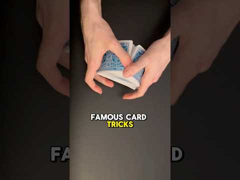 The Most Famous Card Trick REVEALED! (Chicago Opener) #magic #tricks #tutorial