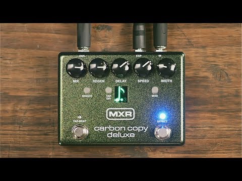 MXR M292 Carbon Copy Deluxe Analog Delay Pedal w/ Tap Tempo image 2