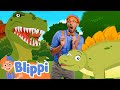 Blippi DINOSAUR SONG Learning Animals For Children Educational Cartoon Videos For Kids