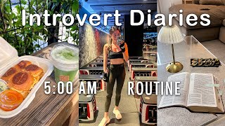 Introvert Diaries: My Cozy 5AM Morning Routine š§øš