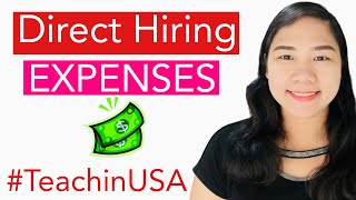 Malaki ba ang gastos sa Direct Hiring? Teach In USA 🇺🇸