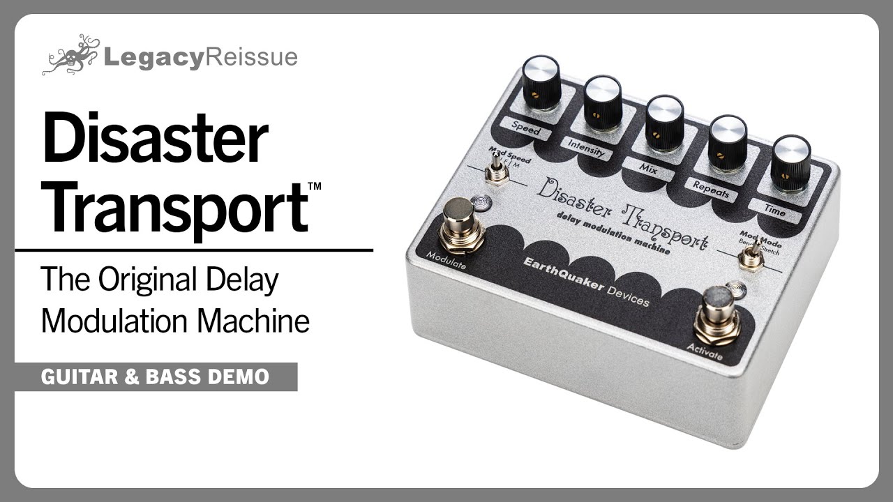 Earthquaker Devices Disaster Transport Legacy Reissue Delay Pedal