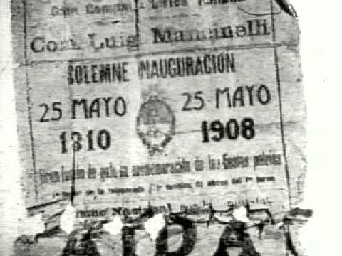 Inauguración del nuevo Teatro Colón de Buenos Aires (1908)