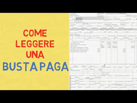 Come leggere una BUSTA PAGA! (2025)