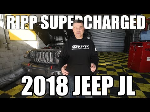 2018 RIPP Supercharged JL Wrangler Power Numbers Revealed!