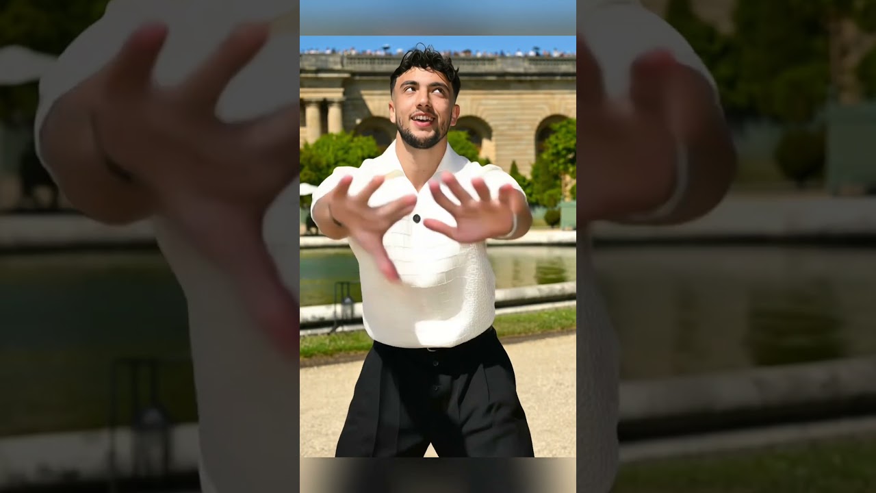 Inoxtag fait une dance TikTok #inoxtag #humour #ia #trend