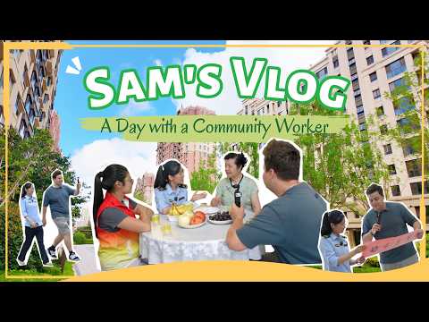 Sam's vlog: A day with a community worker #MyCityMySay