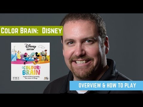 Color Brain:  Disney Edition Overview & How to Play