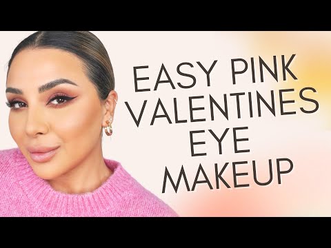DREAMY VALENTINES DAY EYE MAKEUP THAT IS SO EASY TO DO | NINA UBHI