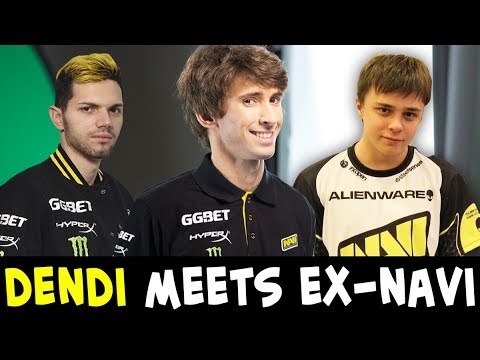 When DENDI meets his old NAVI teammates