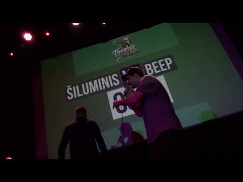 ŠILUMINIS vs BEEP │ FREESTYLE MC BATTLE 2017