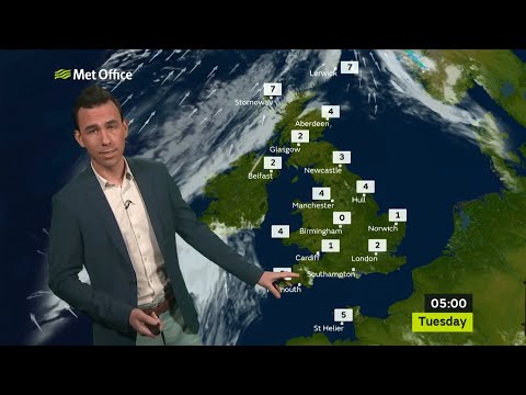 Monday mid-morning forecast 25/02/19