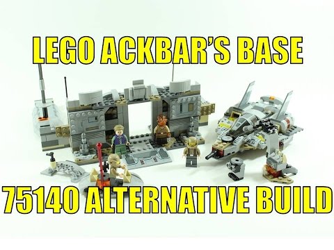 LEGO STAR WARS 75140 ALTERNATIVE BUILD ACKBAR'S BASE Video