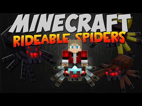 BİNİLEBİLEN ÖRÜMCEKLER !! - Minecraft Mod Tanıtımları #22