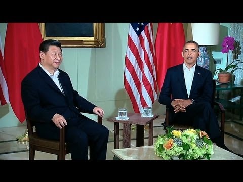 オバマ大統領が中国の習近平国家主席と二国間会談 (President Obama's Bilateral Meeting with President Xi Jinping of China)