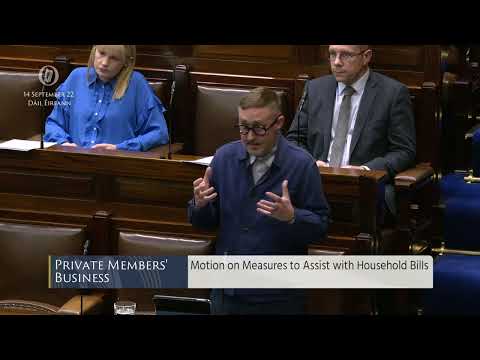Deputy Eoin Ó Broin- speech from 14 Sep 2022
