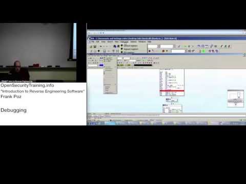 2013 Day1 P14: Intro to REing Software - Debugging
