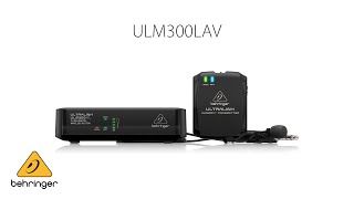 Video thumbnail for The New ULM300LAV Lavalier Microphone by Behringer