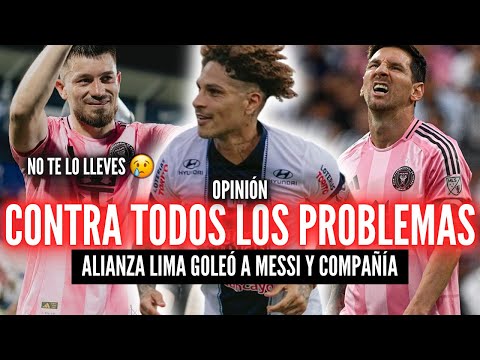 Alianza Lima 3-0 Inter Miami 🔥 Guerrero was better than Messi and Suárez 💥 A resounding victory a...