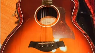 Video thumbnail for Taylor 214ce sb DLX Guitar by Barret's Music