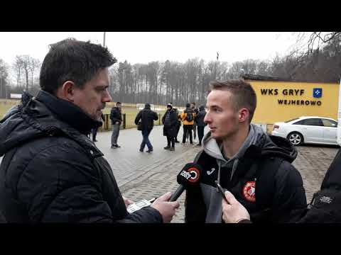 Adam Radwański po meczu Gryf Wejherowo - Widzew Łódź (03.03.2019 r.)
