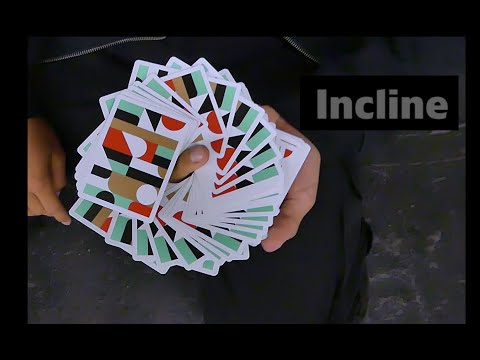 Incline || Cardistry Con 2016 playing cards || World_of_cards
