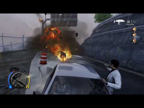 Sleeping Dogs: Definitive Edition  PS4 Pro: Explosive car chase gameplay (1080HD)