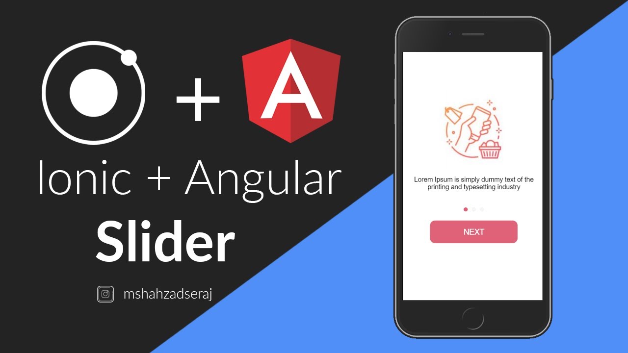 Ionic 4 Slider | How to Create Ionic 4 Slider with Angular with button | Tutorial #1