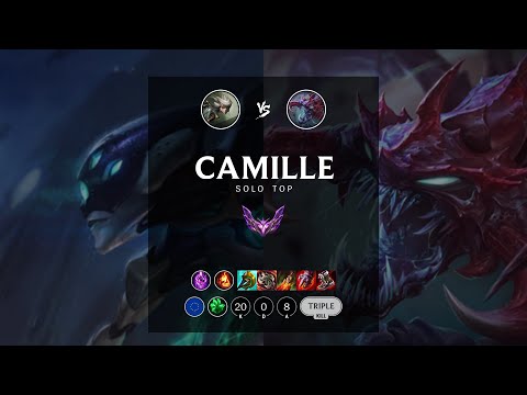 Camille Top vs Cho'Gath - EUW Master Patch 12.19