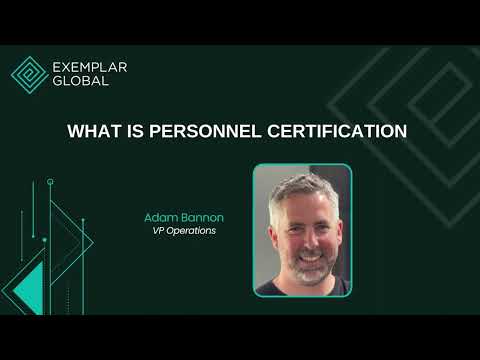 What is Personnel Certification?