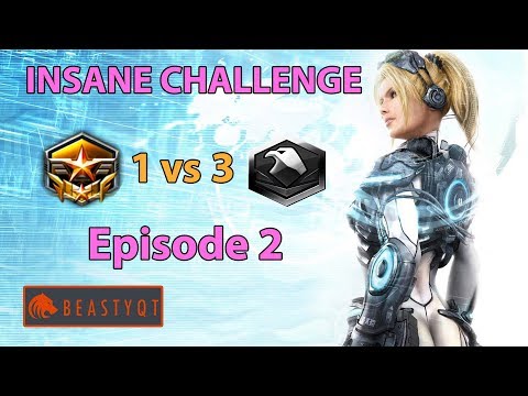 StarCraft 2: Grandmaster 1 vs 3 Platinum Players - INSANE Challenge - Episode 2